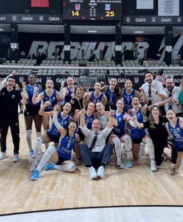 Nilüfer Belediyespor, Beşiktaş’ı set vermeden geçti