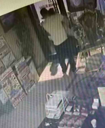 Böcek ailesinin kapının kilitli olmasından dolayı otelden çıkamadığı anlar kameraya yansıdı