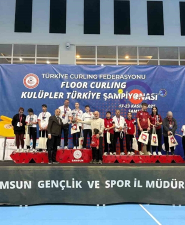 Pınarhisar Floor Curling Takımı Türkiye şampiyonu