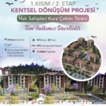 İstanbul Vadi Evleri 1. Kısım 2. Etap Kentsel Dönüşüm Projesi’nin kura çekimi düzenlenecek