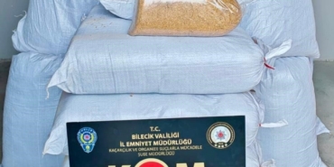 Osmaneli’de kaçak tütün operasyonu