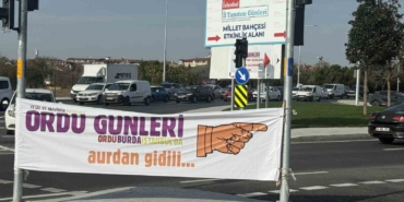Ordu Tanıtım Günleri’nde ilginç pankartlar: ’Madanızı açacak çok şey var’