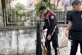 Bursa’da ’huzur’ uygulamasında bir şüpheliden av tüfeği çıktı