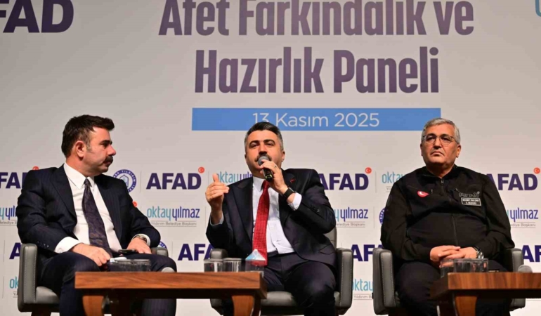 Yıldırım’da afetlere hazırlık paneli