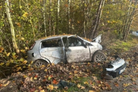 Bursa’da 50 metre arayla iki kaza: Aynı aileden 3 kişi yaralandı