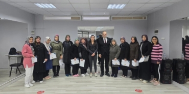 Bayırköy’de fitness kursu sertifikayla sona erdi