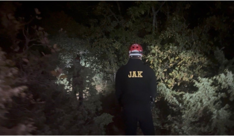 Ormanda kaybolan şahıs İHA destekli arama sonucu sağ olarak bulundu