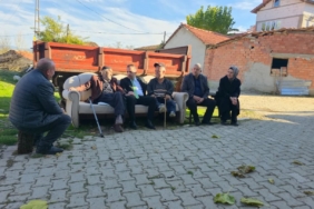 Kaymakam Uçar, Belkese Köyü’nde vatandaşlarla bir araya geldi