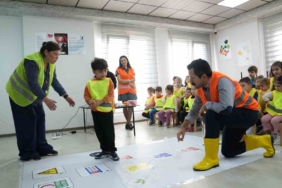 Osmangazi kreşlerinde miniklere iş güvenliği eğitimi
