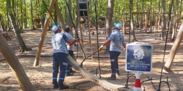 Ormanya’daki çocuk oyun alanlarına periyodik bakım