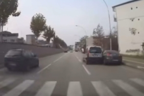 Bursa’da kazalar araç kamerasına yansıdı