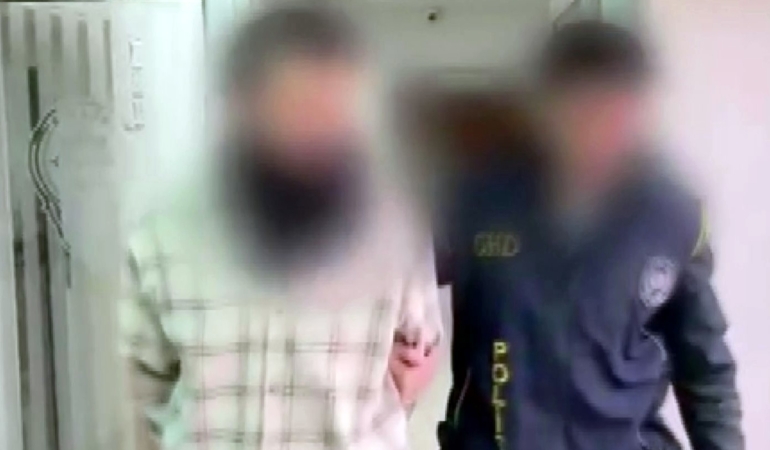 D-100’de durdurulan minibüste Afganistan uyruklu 7 düzensiz göçmen yakalandı