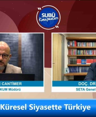 SUBÜ Konuşmaları’nda küresel siyasette Türkiye konuşuldu