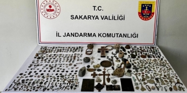 Jandarmadan ‘Anadolu Mirası’ operasyonu: 589 tarihi eser ele geçirildi