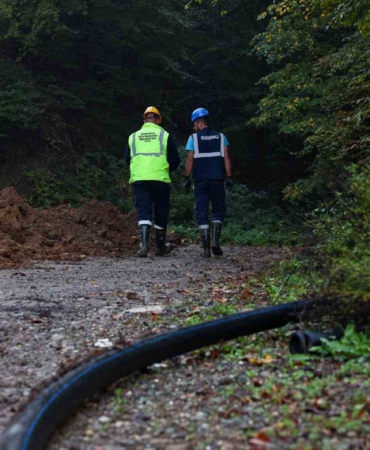 2 bin 800 metrelik hat ile Hendek Yarıca’nın içme su geleceği teminat altında