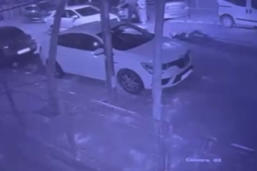 Yolun karşısına geçen adam otomobil çarptı