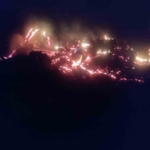 Bilecik’te çürümüş ağaç ve kökler yakılırken alevler kontrolden çıktı