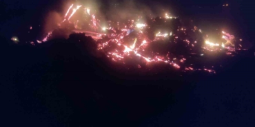 Bilecik’te çürümüş ağaç ve kökler yakılırken alevler kontrolden çıktı