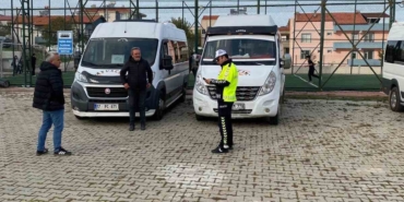 Ayvacık’ta Okul Çevreleri ve Okul Servisleri Denetlendi