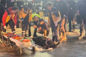 Kaçan sürücü polis aracına çarptı: 2 yaralı