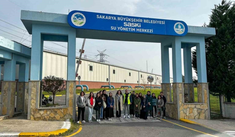 Kaliteli içme suyunun yolculuğuna tanık oldular