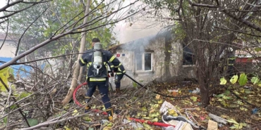 Kırklareli’nde metruk binada yangın