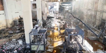 Kocaeli’de 6 kişiye mezar olan parfüm dolum tesisinin içi görüntülendi