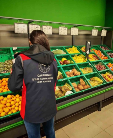 Çanakkale’de gıda denetimi