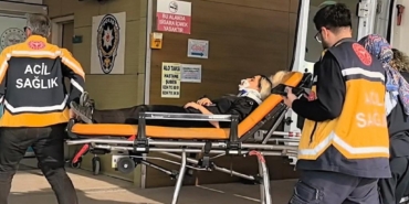 Motosikletin çarptığı kadın yaralandı