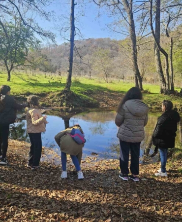 Kırklareli’nde çocuklar için doğa yürüyüşü