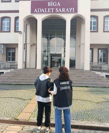 Biga’da uyuşturucu operasyonunda 1 kişi tutuklandı