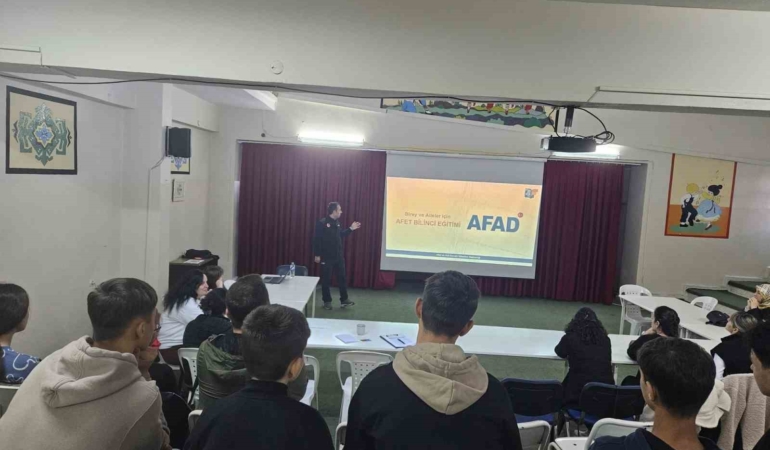 Kırklareli’nde çocuklara afet eğitimi