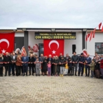 Tozaklı köyü düğün salonu törenle açıldı