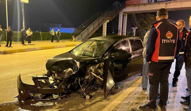 Osmaneli’nde trafik kazası: 1 yaralı