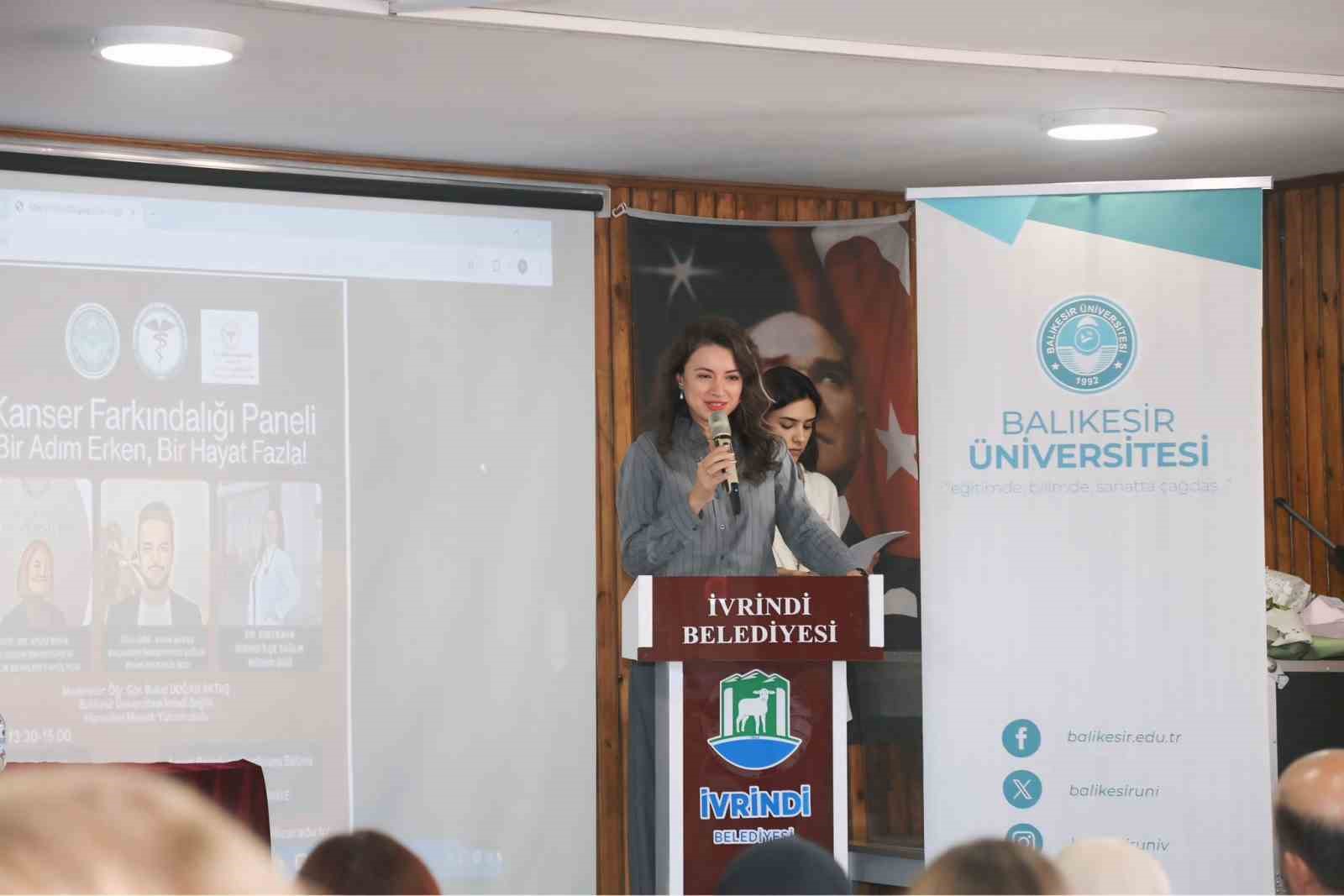 İvrindi’de kanser farkındalığı panelde konuşuldu
