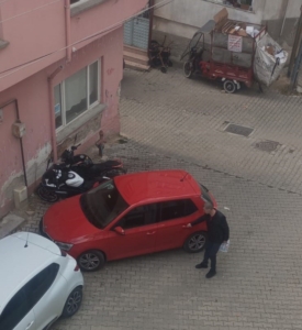 Bilecik’te duyarsız sürücü pes dedirtti