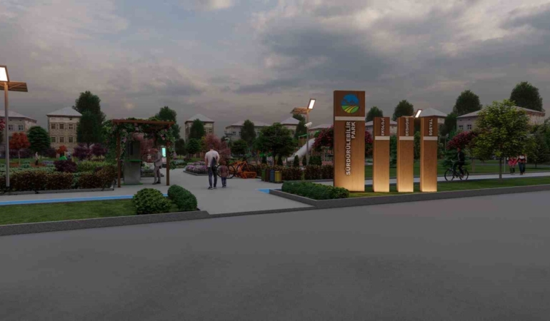 Türkiye’de örnek olacak Sürdürülebilir Park projesinde çalışmalar başladı