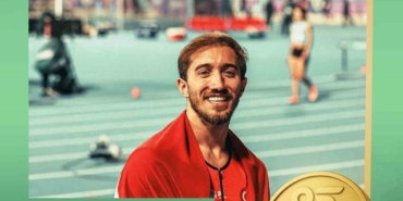 Atletizmde Berke Akçam’dan altın madalya
