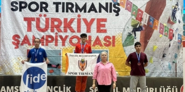 İnegöl Belediyesporlu sporculardan, spor tırmanışta Türkiye dereceleri