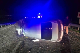 Gönen’de trafik kazası: 2 kişi hafif yaralandı