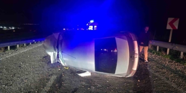 Gönen’de trafik kazası: 2 kişi hafif yaralandı