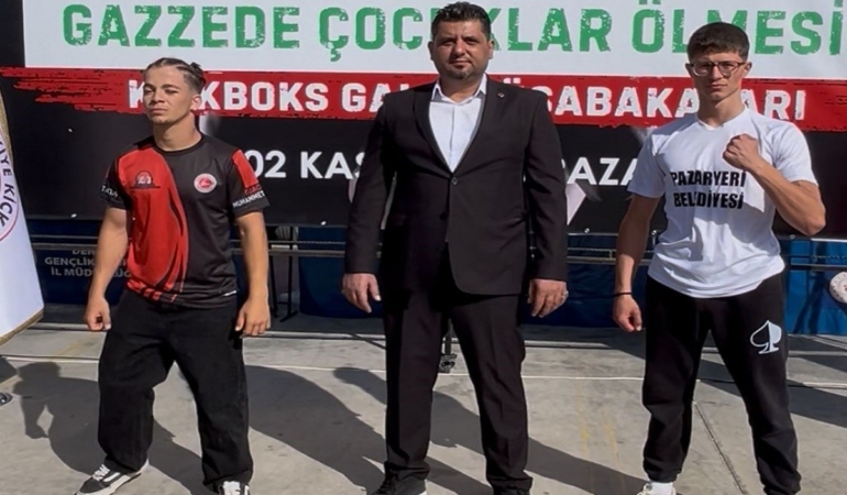 Pazaryerispor kick boksta zirveye çıktı