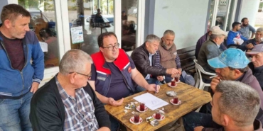 Çiftçiler hayvan hastalıkları ve salgın tedbirleri konusunda bilgilendirildi