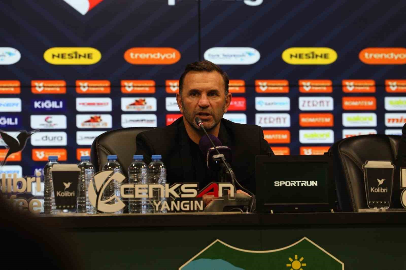 Okan Buruk: "Hak ettikleri galibiyeti aldılar"