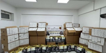 1 milyon liralık kaçak tütün operasyonu: 1 gözaltı