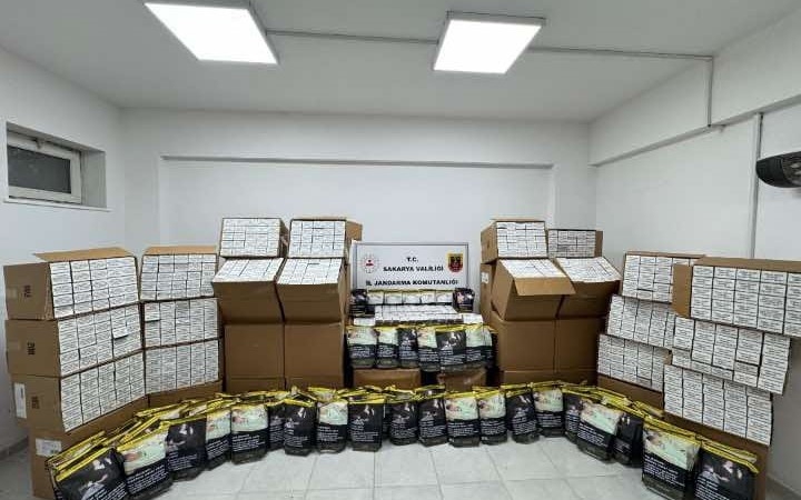 1 milyon liralık kaçak tütün operasyonu: 1 gözaltı
