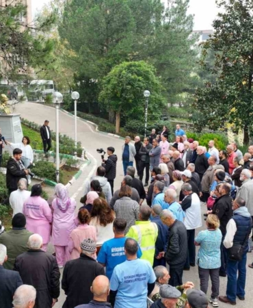 Huzurevinde deprem ve yangın tatbikatı