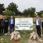 Edremit Anadolu Lisesi Hatıra Ormanı için fidan dikimi gerçekleştirildi