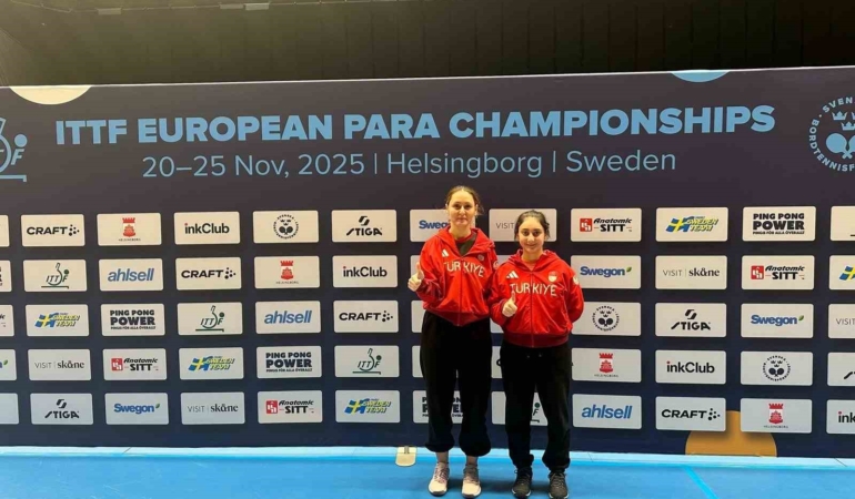 Para Masa Tenisi Kadınlar Milli Takımı’nda çifte yarı final heyecanı