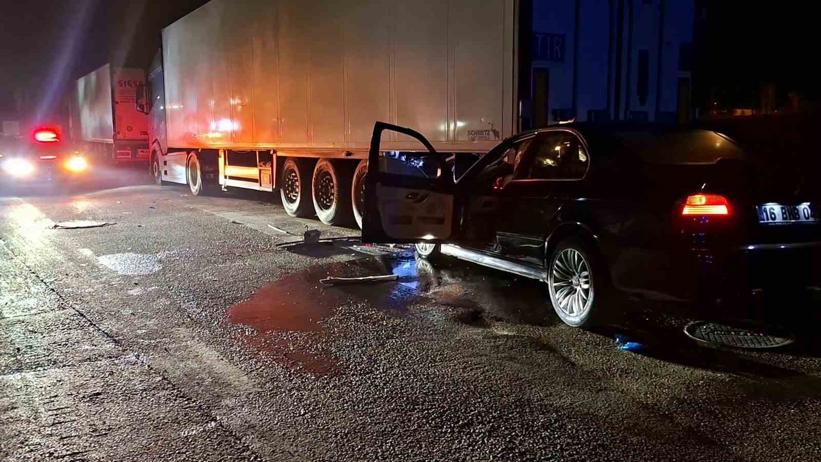 Feci kazadan acı haber geldi : Sürücü hayatını kaybetti, alkollü olduğu tespit edildi